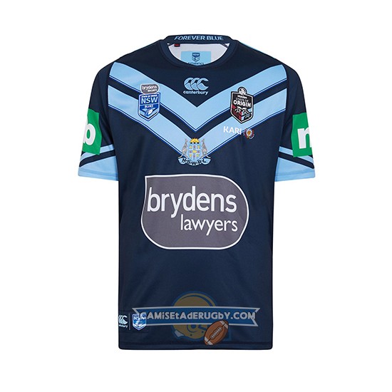 Camiseta NSW Blues Rugby 2019 Segunda